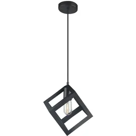 V-Tac Käfig Design 1-flg. 23 cm eckig schwarz