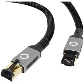 Oehlbach RJ45 Patchkabel CAT 8,1 5,00 m Schwarz