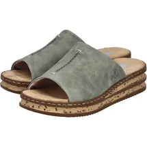 Rieker RIEKER, Pantolette grün 39, EU