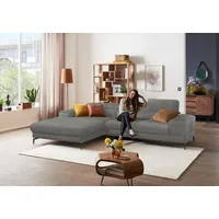 W.Schillig Eckcouch Polyester 3-Sitzer Grau