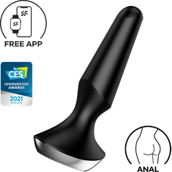 Satisfyer Plug-ilicious 2 Connect App, 12,5 cm, schwarz