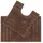 Homescapes Badematten Set 2tlg Spa Surpreme braun - Homescapes