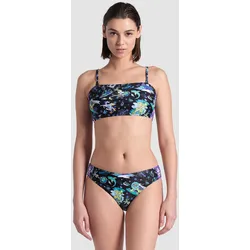 Bandeau-Bikini Damen arena Fun Planet - Black Multi - XS