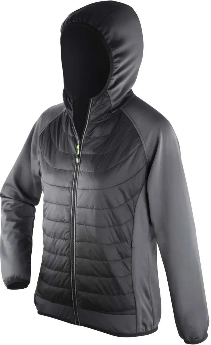 SPIRO Damen Zero Gravity Jacke Übergangsjacke S268F black/charcoal XXS (32)