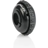 XLC Unisex – Erwachsene Fahrraddrehglocke-2500704600 Fahrraddrehglocke, schwarz, 53 mm