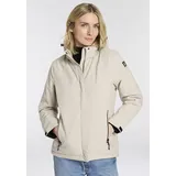 KILLTEC Outdoorjacke KILLTEC "KOW 250 WMN JCKT", Damen, Gr. 48, hell taupe, Obermaterial: 100% Polyester. Futter: 100% Polyester. Wattierung: 100% Polyester, hoch geschlossener Ausschnitt, verstellbar, Jacken Outdoorjacke, wärmend & wind- & wasserdicht