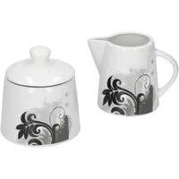VAN WELL 2tlg. Set Milchkännchen 22cl | Zuckerdose 26cl