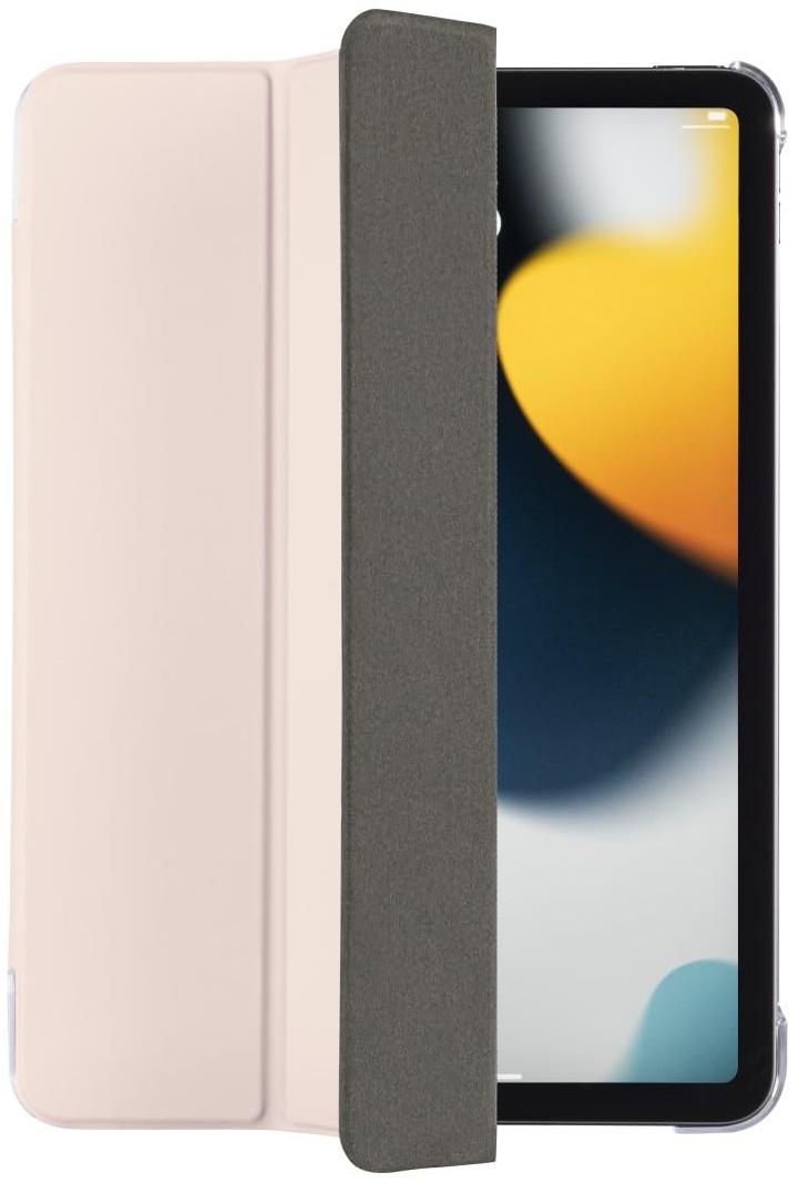 Hama Hülle für iPad 10. Generation 2022 (Standfunktion, Magnet, Tablethülle, Tablet Case, für Apple iPad 10.9“, Stand, Fold, Klapphülle, Schutz, transparent, Flipcase, robust, Business Look) rosa