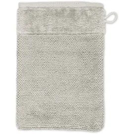 Möve Bamboo Luxe Waschhandschuh 15 x 20 cm silver grey