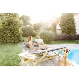 AMAZONAS Lounge Bed anthrazit