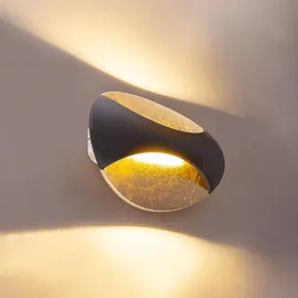 GLOBO Wandlampe 6W 230lm schwarz gold