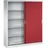 C+P CP Stahlschrank 2149-00 S10053 lichtgrau, rubinrot 8 Fachböden 160,0 x 40,0 x 195,0 cm, aufgebaut, 1 St.