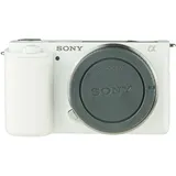 Sony ZV-E10 Spiegellose Kamera (nur Body, Weiß) - ILCZV-E10/W