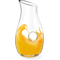 Wilmax Glaskrug 1400 ml | Wasserkrug | Glas-karaffe | Wasserkanne | Glaskaraffe | Weinkaraffe | Glaskanne | WasserKaraffe | Teekanne | Geschenkbox | Transparent | 1 Stück |