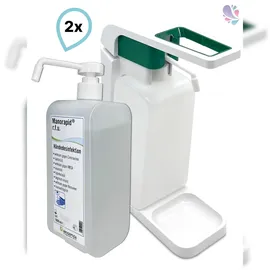 Blanc HYGIENIC Hebelspender 1.000ml Weiß/Grün