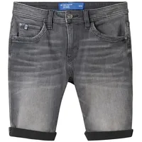 Tom Tailor Herren Superflex Josh Jeansshorts, grau, Uni, Gr. 30