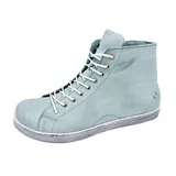 Andrea Conti Schnür-Boots 0341500 High-Top Sneaker Schnürstiefelette, Größe:40 EU, Farbe:Grün - 40 EU