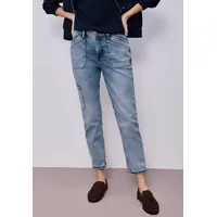 STREET ONE Cargo Jeans Bleached Washed 28 - 28W / 28L