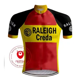 Retro Radtrikot TI-Raleigh - REDTED SCHWARZ 2XL