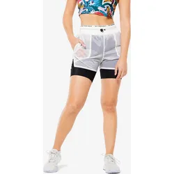 Shorts 2-in-1 Damen - 520 weiss M