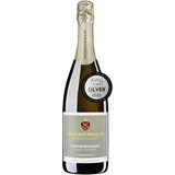 Oberrotweiler Käsleberg Grauer Burgunder Sekt Extra trocken - hochwertiges Sekt-Geschenk für Frauen und Männer, Badischer Winzersekt (1 x 0,75l)