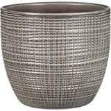 Scheurich Übertopf Serie 866 Ø 25 x 22,1 cm Hellgrau