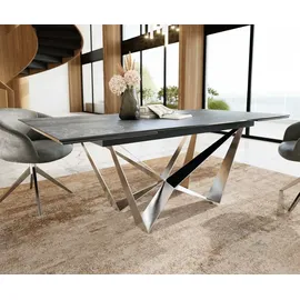 DeLife Edge 200-300 x 78 x 100 cm grau