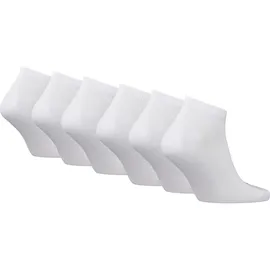 Levi's Unisex 6er Pack - LOW CUT BATWING LOGO 6P RECYCLED CO weiß 43-46