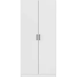 Rauch MINOSA Mehrzweckschrank 91 x 41 x 197 cm Grau/Weiß