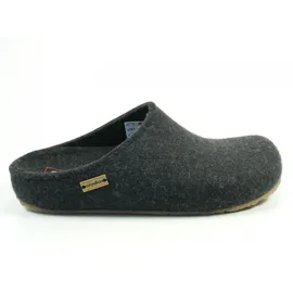 HAFLINGER Grizzly Michl Herren Hauspantoffeln, graphit,