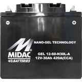 Güde Gel-Batterie 30Ah 12V