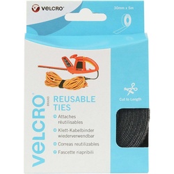 Velcro brand, Klettband, Klettkabelbinder zuschneidbar (30 mm)