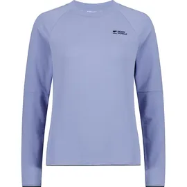 Mons Royale Quad Merino Fleece Hoodie Blau M