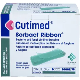 Cutimed Sorbact Tamponaden 2x50 cm