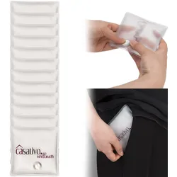 12er-Set Wiederverwendbare Handwärmer - Taschenwärmer Heatpads mit Sofort-Wärme - Nachhaltige Handwärmer für unterwegs & kalte Tage