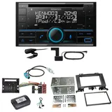 Kenwood DPX-7300DAB Bluetooth DAB Einbauset für Mercedes Sprinter W906 Crafter