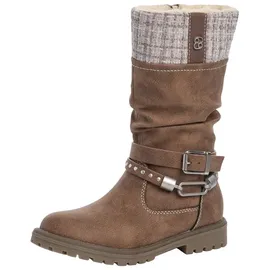 s.Oliver Stiefel Stiefel Kunstleder/Textil - braun, 33 EU