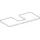 Geberit One 105x3x47cm, greige/lackiert m, AS mit.