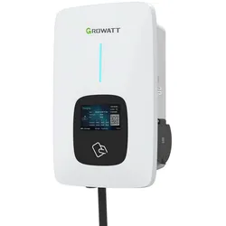 Growatt THOR 11 AS-S Wallbox 3-phasig mit RFID-Karte, Steckdose