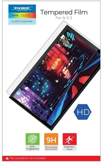 Temp Glass Screen Protector Switch 2 (2 pack) - Miscellaneous Displayschutzfolie - Nintendo Switch 2