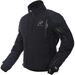 Rukka Shield-RD WP GTX Textil Motorradjacke, schwarz, Größe 52 für Männer