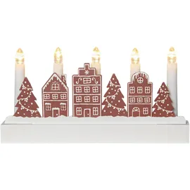 Star Trading Schwibbogen Yuletide 28 x 14,5 x 5 cm