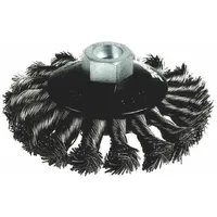 Ironside Scheibenbürste 100mm/ M14 13/gezopft, für Winkelschleifer