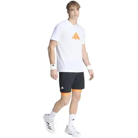 adidas Clay Is Not Graphic weiß XL