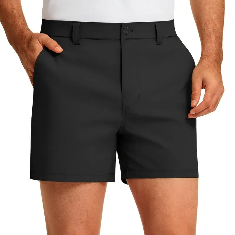 PULI Herren Golfshorts 0943 Schwarz 32