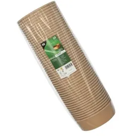 Papstar Salatschale rund 1000 ml 50 St. Braun