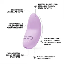 LELO Lily 3 Auflegevibrator - Lila
