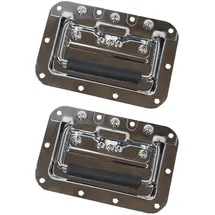 HMF Klappgriff 14992-09 16 x 10,7 cm Silber