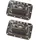 HMF Klappgriff 14992-09 16 x 10,7 cm Silber