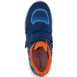 superfit COOPER Leicht Gefütterte Gore-tex Blau/Orange 8020 Sneaker, Blau Orange 8020, 25 EU